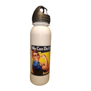 2011 Smithsonian "We Can Do It" Water bottle, Tumbler.
